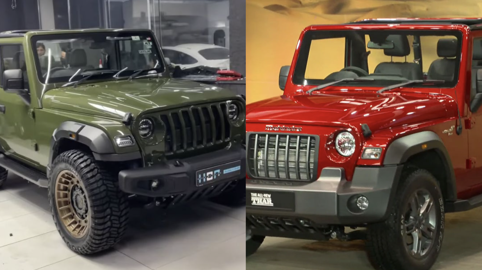 Mahindra threw away its ace of spades, changed the whole body of its old Mahindra THAR vehicle
