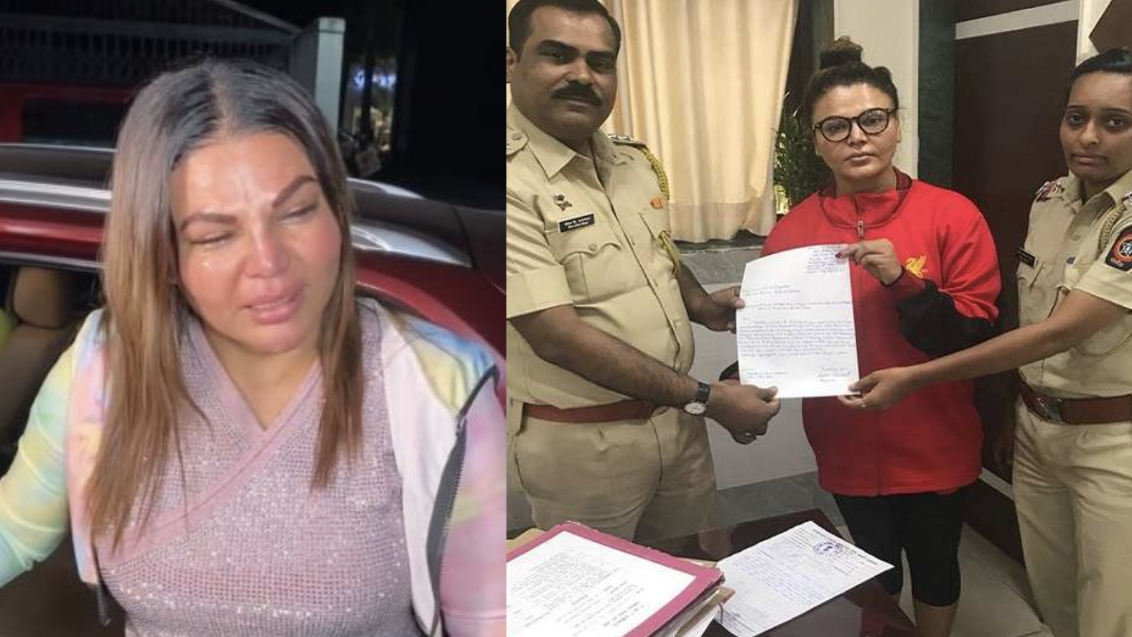 राखी सावंत को पुलिस ने गिरफ्तार कर लिया है