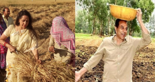 dharmendra become farmer in love of hema malini