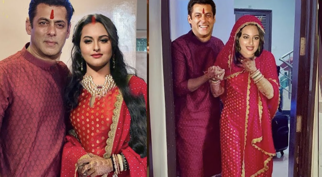 सलमान ख़ान और सोनाक्षी सिन्हा की शादी की अनदेखी तस्वीरे आई सामने ये है इन तस्वीरों के पीछे की