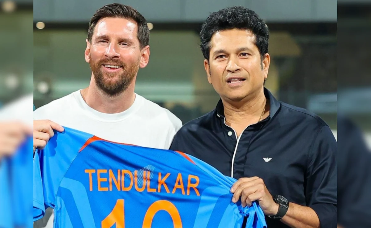sachin tendulkar messi